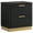 Black, variant on Caraway 2-drawer Nightstand White