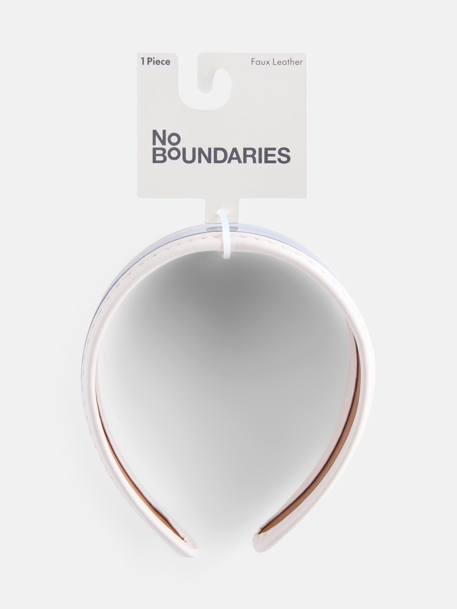 No Boundaries Patent Headband, Women's, Blue/Ivory