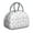 Grey-4, variant on Emperor Penguin Print Lunch Bag for Women, Reusable Insulated Cooler with Cute Snowflake Pattern, Perfect for Winter Lunch, School, or Outdoor Activities
