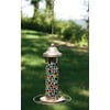 Pack of 2 Mosaic Glass Garden Multicolor Wild Bird Feeder 12"