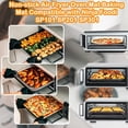 thumbnail image 2 of HAHADAXA Doublures de Friteuse à Air Chaud 4 Pcs Compatibles avec Ninja Foodi SP101 SP201 SP301, Tapis de Friteuse à Air Antiadhésif (14 * 12 Pouces) Réutilisable Fond de Micro-Ondes à Gaz & Four Électrique Cuisson, 2 of 7
