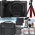 thumbnail image 1 of Canon PowerShot V1 4K Vlogging Camera with 2 Pack 64GB Memory Card + Case + Tripod + ZeeTech Accessory Bundle, 1 of 4