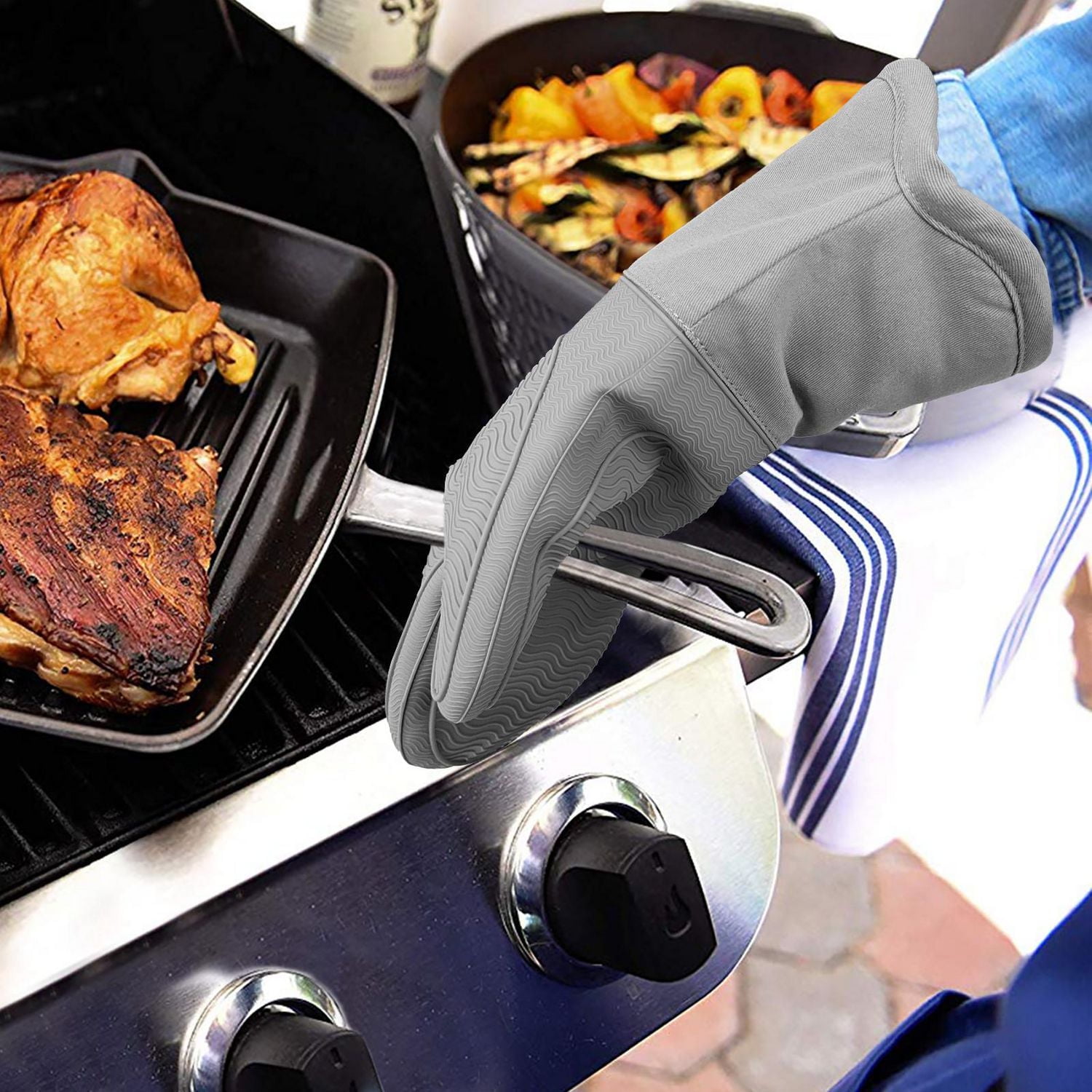 Fabstyles Silicone Oven Mitts