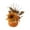 B, variant on CoreLiving Artificial Pumpkins Large 9.8 Inch Fake Pumpkin Decor, Fall Harvest Thanksgiving Tables Centerpieces with Sunflower Maple Leaf Berries Decorations