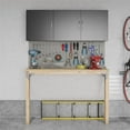 thumbnail image 4 of Systembuild Evolution Lory 54" Wall Cabinet, Black, 4 of 13