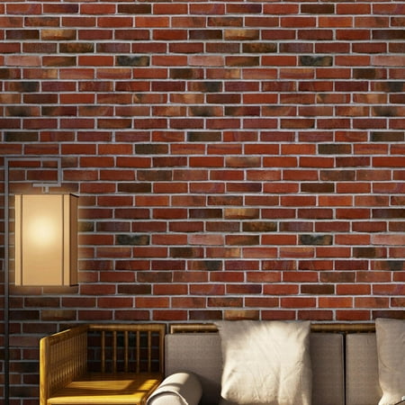 DIY 3D Brick PE Foam Wallpaper Panels Room Decal Stone Decoration