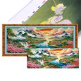 thumbnail image 1 of Kit Punto Cruz Li Impreso Hilo Algodón Ecológico Bordado 9CT 180x75cm, 1 of 9