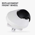 thumbnail image 3 of Replacement Front Wheel for Xiaomi Roborock S6 and S7 Series S65 S55 Max S65 Pure S45 Max S7 S75 S7 Max T7S Plus G10, 3 of 5