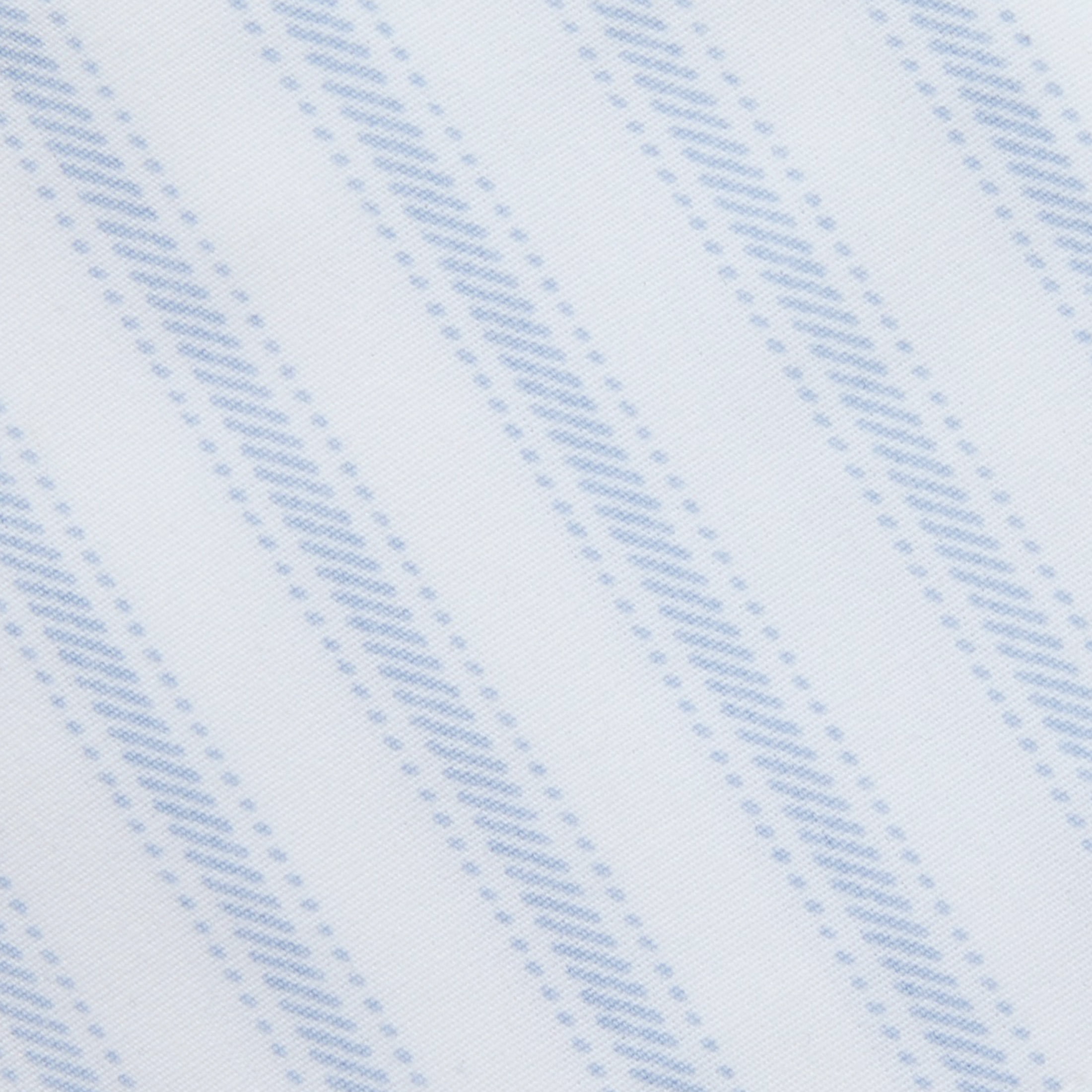 Mainstays 4-Piece 300 Thread Count Blue Stripe Cotton Blend Percale Bed Sheet Set, Full