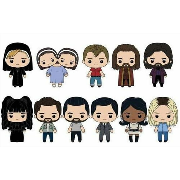 3D Figural Keyring FX Series 1 Mystery Box [24 Packs]