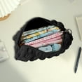 thumbnail image 6 of ​​Foldable Nonwoven Cream Puff Pencil Bag - Expandable Large Capacity Storage for Stationery, Collapsible Travel Organizer​​, 6 of 8