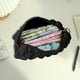 thumbnail image 4 of Bolsa cosmética de crema pastelera, gran capacidad, suave, negra, 4 of 7