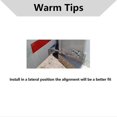 thumbnail image 5 of 2pcs 4 Inch Stainless Steel T-style Door Holder Entry Door Trailer For Rv Trailer Exterior Door Hol, 5 of 5
