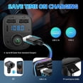 thumbnail image 2 of Handsfree Bluetooth Transmitters Car Radio MP3 Player/USB Chargers Lot R6, 2 of 8