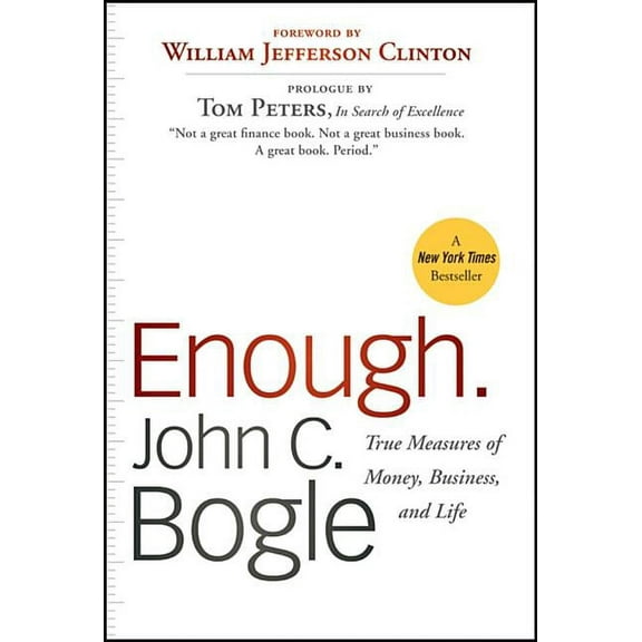 Enough.: True Measures of Money, Business, and Life, (Paperback)