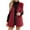 Faux Fur Coat-Wine, variant on Gamivast Women's Faux Fur Open Front Vest Lightweight Fuzzy Sleeveless Winter Warm Jackets Oversize Solid Color Long Coats Fall Trendy 2025 Outerwear
