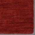thumbnail image 3 of Rugsotic Carpets Handmade Rugs Hand Knotted Loom Rectangle 3'x5' Dark Red Wool for Indoor Use, 3 of 5