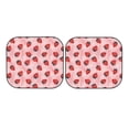 thumbnail image 7 of Haiem Strawberries Car Windshield Sun Shade (2 Pieces) Foldable Windshield Sun Shade Car Accessories for Truck SUV Pickup-Large, 7 of 7