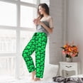 thumbnail image 5 of Pofeuu Green Broccoli Print Women's Fashion Pajama Pants with Pockets Comfy Drawstring Sleep Lounge Bottoms-Medium, 5 of 6