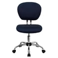 thumbnail image 6 of Scranton & Co Mid-Back Mesh Task Office Chair in Navy, 6 of 6