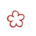 thumbnail image 1 of Coupe-biscuits Fleur (2) (4 Pouces) - Livraison Rapide - Bords Tranchants - Qualité Exceptionnelle, 1 of 5