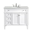 thumbnail image 4 of Elegant Decor Park Avenue 40" Wood Single Bathroom Vanity in Gray, 4 of 7