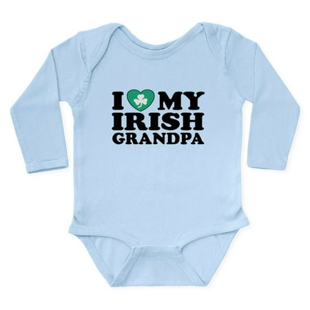 

CafePress - Irishgrandpa Body Suit - Long Sleeve Cotton Baby Bodysuit