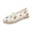 Beige, variant on Women’s Cutout Flat Loafers, Round Toe Casual Walking Shoes for Spring Summer Daily Wear, Slip‑On Comfortable Loafers, Non Slip Lightweight Flat Shoe