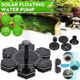 thumbnail image 1 of Mini Solar Powered Fountain Garden Pool Pond Solar Panel Floating Fountain Garden Decoration Water Fountain, 1 of 7