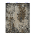 thumbnail image 2 of EORC LT. GRAY Hand Knotted Wool Contemporary Galaxy Rug, 7'11 x 9'11, 2 of 10