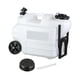 thumbnail image 3 of Contenedor de agua con grifo, ruedas y asa plegable. Jarra portátil para almacenar agua, ideal para acampar, usar en casa o hacer picnics., 3 of 9