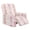 Pink Floral Heart Stripe, variant on HELLHERO Brushed 4 Pieces Recliner Chair Slipcover for Pet, Polyester Spandex Stain Resistant Recliner Couch Covers for Home, Pink Floral Heart Stripe