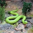 thumbnail image 3 of Realistic Fake Snake Toy Soft TPR Snake Model Keep Birds Away Scare Squirrels Simulated Snake Tricky Props Adults Halloween Party Gag Gift, 3 of 8