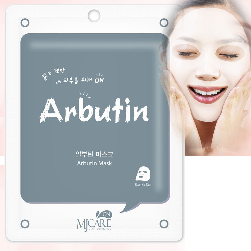 Kritiek geestelijke gezondheid patroon Pack of 10, The Elixir MJ Care On Korea Essence Full Face Facial Mask Sheet  - Arbutin, Korean Beauty Cosmetic - Walmart.com