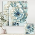 thumbnail image 3 of Designart - Indigold Watercolor Flower II - Farmhouse Canvas Artwork, 3 of 3
