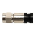 thumbnail image 2 of Amphenol TFC-QC2QS-06U-3LC-BLACK External RG6 Coaxial Compression Connector (50 Pack), 2 of 5