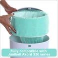 thumbnail image 3 of Diaper Disposal Refill Liners Lightly Scented Leak-Proof Compatible with Janibell Akord 330 Series 4 Pack, 3 of 5