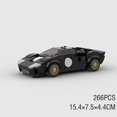 thumbnail image 5 of Ford GT40 Black Racing Car City Speed Champions Sports Model Building compatible with LEGO Blocks - 266 Pieces, 5 of 5