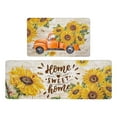 thumbnail image 1 of Sunflower Kitchen Mat Small Fresh Garden Atmosphere Kitchen Floor Mat Entry Door Mat Dirt Foot Mat, 1 of 8