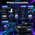 thumbnail image 4 of Duomigo Video Capture Card 4K HDTV Loop-Out, 1080P 60FPS/2K 30FPS Game Capture Device for Streaming, Compatible with PS5/Switch/Camera/PC/OBS (Black), 4 of 8