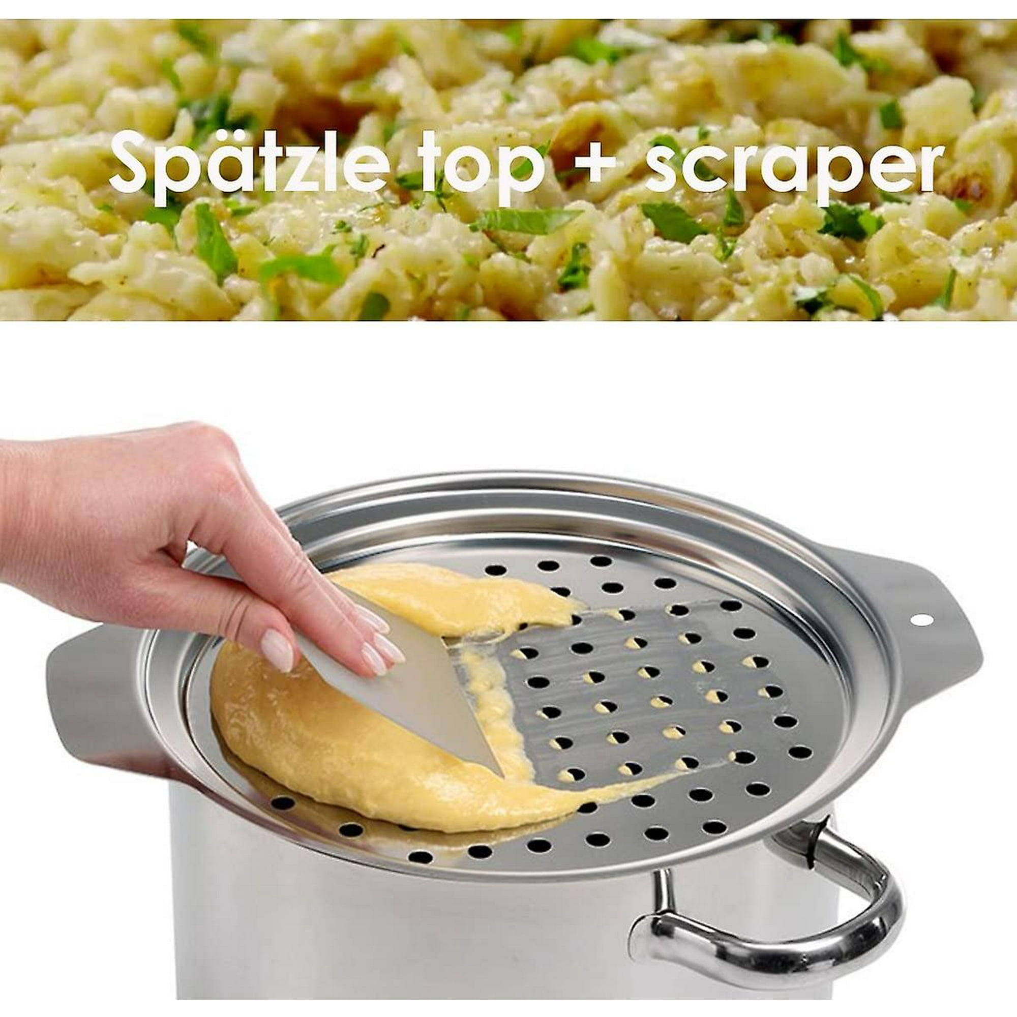 G S D Haushaltsgeräte 28 002 Râpe à Spätzle En Acier Inoxydable
