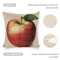 thumbnail image 4 of AppleLinen toss pillowcase decoration pillowcase gifting preferred 18x18 inch cushion cover 4 sets sofa pillowcase sofa bedroom living room car, 4 of 8