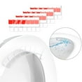 Toilet Seat Splash Guard Transparent Potty Training Pee Splash Guard