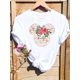 thumbnail image 1 of Disney Short Sleeve Sweet Trend 90s Women Print Clothing Mickey Mouse Casual Tee Shirt Fashion Cartoon Graphic T-shirtsXXXL Gao Jinjia LED, 1 of 2