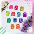 thumbnail image 4 of Set de esmaltes de uñas en gel MIZHSE Neon Cat Eye, 12 unidades, 7 ml, Soak Off, 4 of 8
