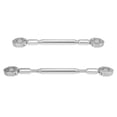 thumbnail image 4 of 1Set Universal Adjustable Motorcycle Balance Bar Crossbar 22mm Aluminum Alloy Silver Tone Handlebar Motorbike Accessorie, 4 of 6