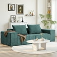 thumbnail image 5 of YINIX 107" Modern Sofa Couch with Soft Chenille Fabric, Deep-Seated sofa Couch for Living Room and Office, Green, 5 of 10
