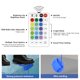 thumbnail image 5 of Luz solar para piscina, impermeable IP68, subacuática con control remoto para fiestas, 5 of 9