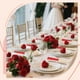 thumbnail image 3 of Abanicos plegables de tela JOHOUSE, color rojo, 20 cm, 28 unidades, para bodas, 3 of 6