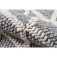 thumbnail image 2 of Momeni Andes Hand Woven Wool and Viscose Grey Area Rug 8'9" X 11'9", 2 of 4